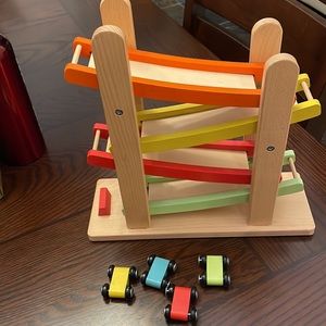 EverEarth Jr. Ramp Racer Wood Racetrack Track